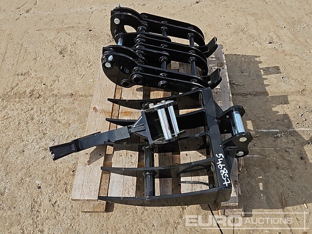 Unused Manual 5 Finger Grab, Ripper, 16" Rake 25mm Pin to suit Mini Excavator - Godet: photos 2 Unused Manual 5 Finger Grab, Ripper, 16" Rake 25mm Pin to suit Mini Excavator - Godet: photos 2