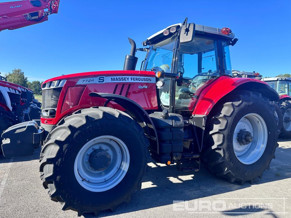 Unused Massey Ferguson 7724S - Tracteur agricole: photos 1 Unused Massey Ferguson 7724S - Tracteur agricole: photos 1