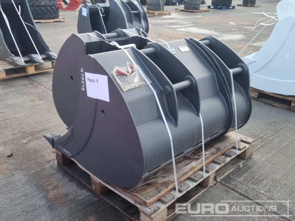 Unused Miller 36", 24", 12" Scoop Bucket 45mm Pin to suit 4-6 Ton Excavator - Godet: photos 3 Unused Miller 36", 24", 12" Scoop Bucket 45mm Pin to suit 4-6 Ton Excavator - Godet: photos 3