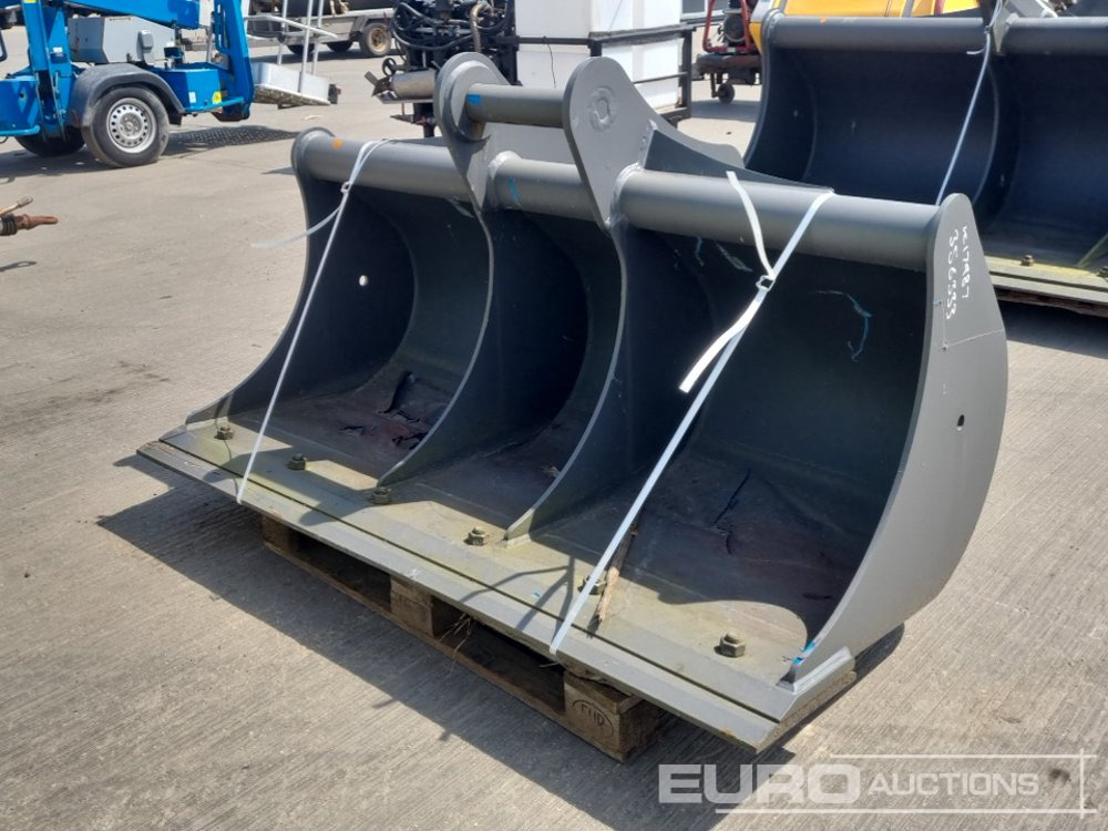 Unused Miller 72" Ditching Bucket 80mm Pin to suit 20 Ton Excavator - Godet: photos 1 Unused Miller 72" Ditching Bucket 80mm Pin to suit 20 Ton Excavator - Godet: photos 1