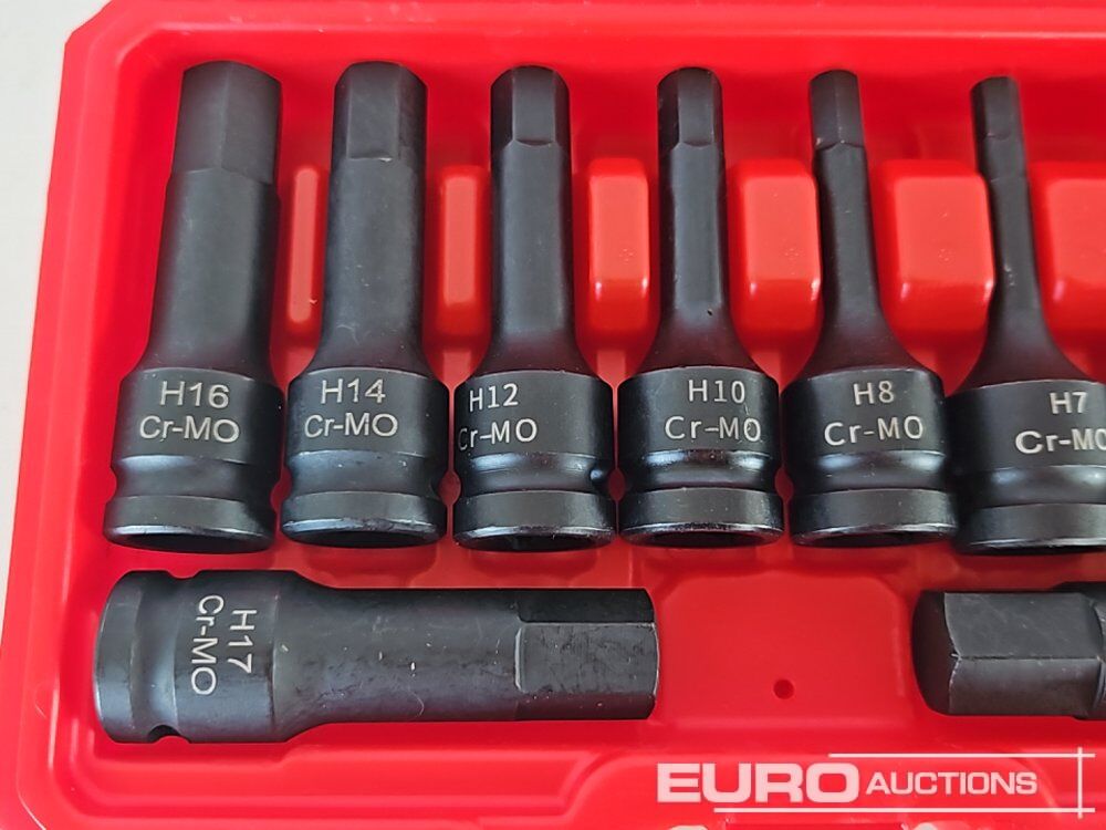 Unused Solid X 1/2" 10 Piece Alan Key Socket Set - Matériel de chantier: photos 3 Unused Solid X 1/2" 10 Piece Alan Key Socket Set - Matériel de chantier: photos 3