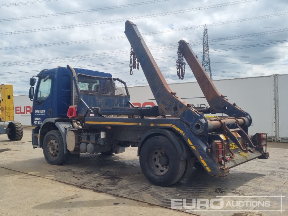 Volvo 4x2 Skip Loader Lorry, Extendable Arms, Manual Gearbox (Reg. Docs. & Plating Certificate Available) - Camion multibenne: photos 3 Volvo 4x2 Skip Loader Lorry, Extendable Arms, Manual Gearbox (Reg. Docs. & Plating Certificate Available) - Camion multibenne: photos 3