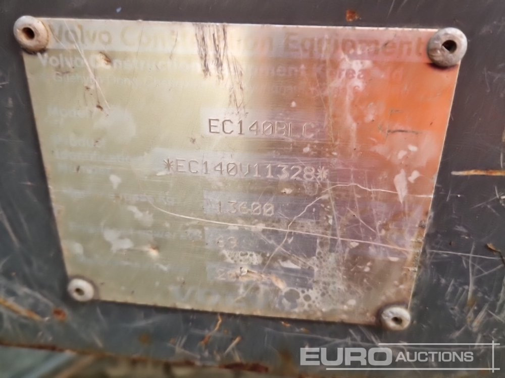 Pelle sur chenille Volvo EC140BLC: photos 33 Pelle sur chenille Volvo EC140BLC: photos 33