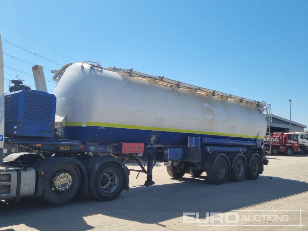 Weightlifter Tipping Bulk Powder Tanker - Semi-remorque citerne: photos 1 Weightlifter Tipping Bulk Powder Tanker - Semi-remorque citerne: photos 1