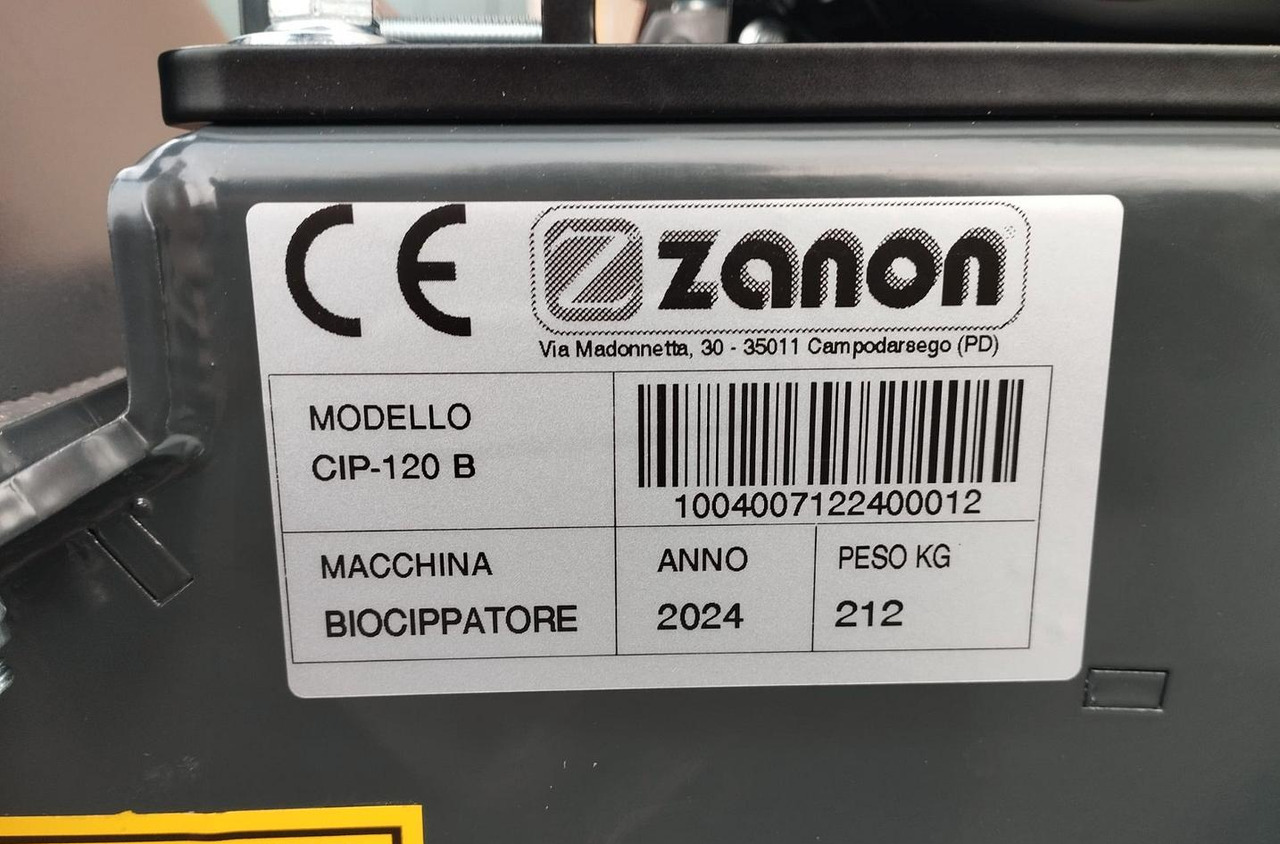 Zanon CIP 120-B biocippatore - Broyeur de végétaux: photos 3 Zanon CIP 120-B biocippatore - Broyeur de végétaux: photos 3