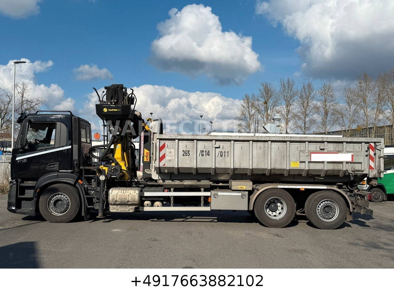 Iveco X Way 460/Abroll HYVA/KRAN TAYFUN/LENKACHSE - Camion ampliroll: photos 2 Iveco X Way 460/Abroll HYVA/KRAN TAYFUN/LENKACHSE - Camion ampliroll: photos 2