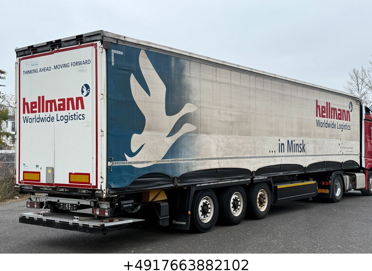 Krone EDSCHA/LIFTACHSE/RSAB/PALLAETTENKASTEN/LBW - Semi-remorque rideaux coulissants: photos 1 Krone EDSCHA/LIFTACHSE/RSAB/PALLAETTENKASTEN/LBW - Semi-remorque rideaux coulissants: photos 1