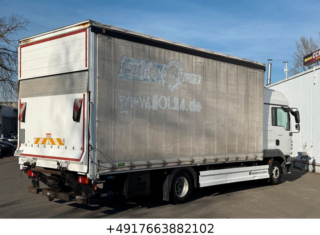 MAN TGL 8.220/Schlafkabine/Autom./6m/Edscha - Utilitaire rideaux coulissants (PLSC): photos 3 MAN TGL 8.220/Schlafkabine/Autom./6m/Edscha - Utilitaire rideaux coulissants (PLSC): photos 3