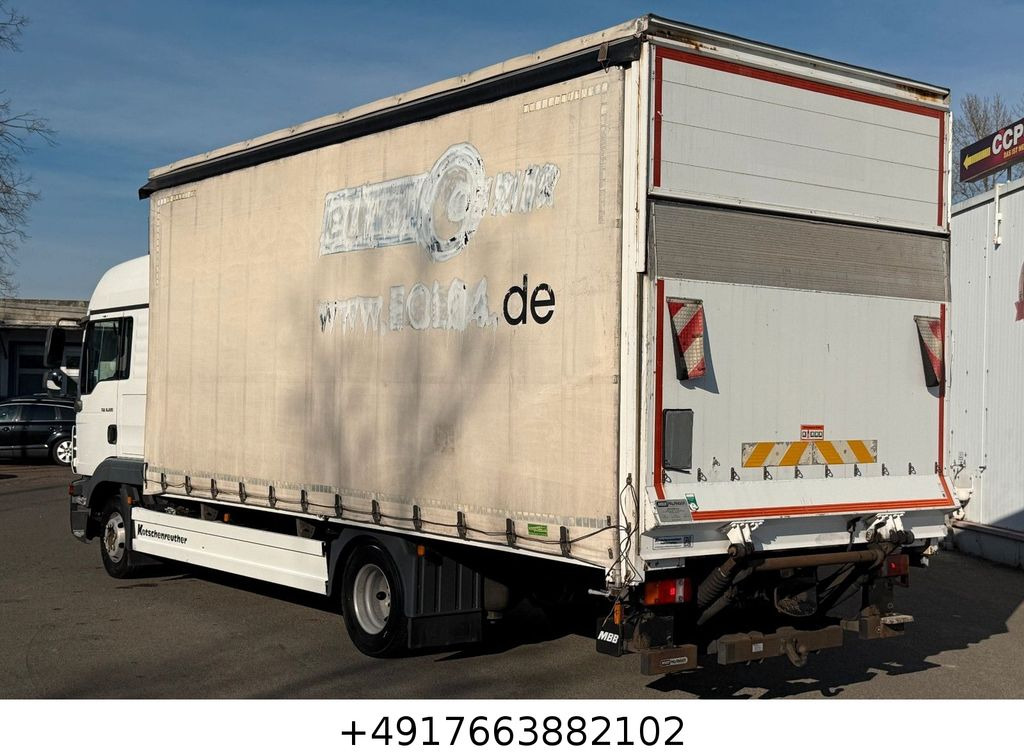 MAN TGL 8.220/Schlafkabine/Autom./6m/Edscha - Utilitaire rideaux coulissants (PLSC): photos 2 MAN TGL 8.220/Schlafkabine/Autom./6m/Edscha - Utilitaire rideaux coulissants (PLSC): photos 2