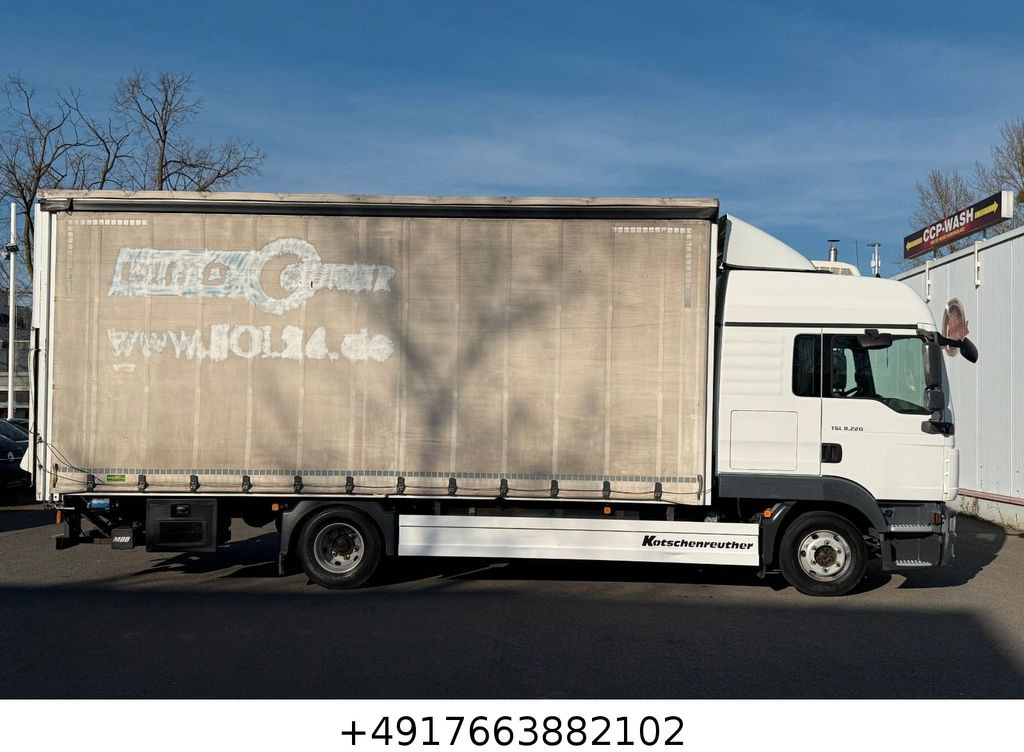 MAN TGL 8.220/Schlafkabine/Autom./6m/Edscha - Utilitaire rideaux coulissants (PLSC): photos 5 MAN TGL 8.220/Schlafkabine/Autom./6m/Edscha - Utilitaire rideaux coulissants (PLSC): photos 5