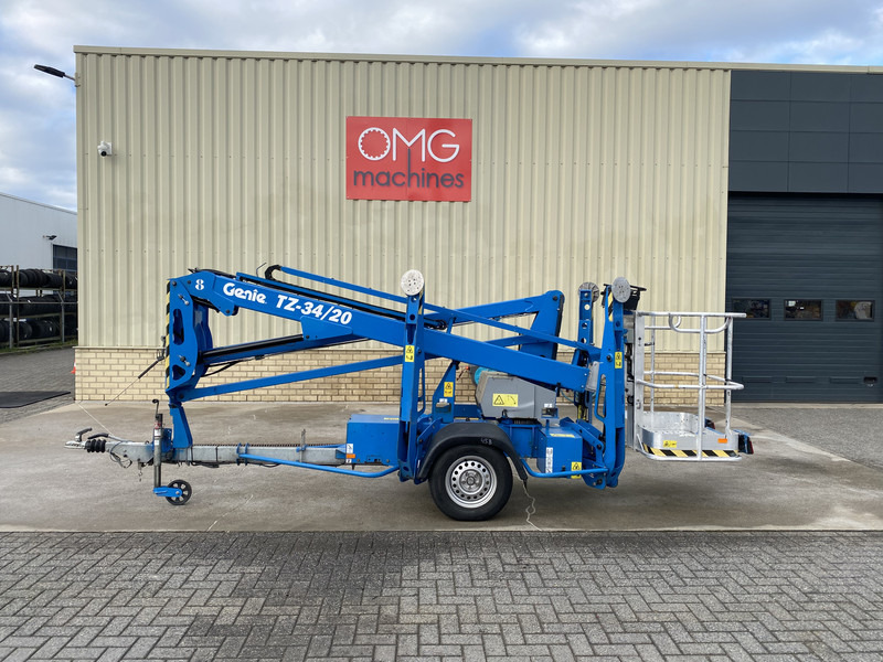 Genie TZ34/20, Aanhangwagen hoogwerker, 12 meter - Nacelle: photos 1 Genie TZ34/20, Aanhangwagen hoogwerker, 12 meter - Nacelle: photos 1