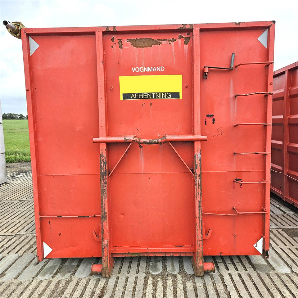 ABC Træfliscontainer med pressening. - Benne ampliroll: photos 2 ABC Træfliscontainer med pressening. - Benne ampliroll: photos 2