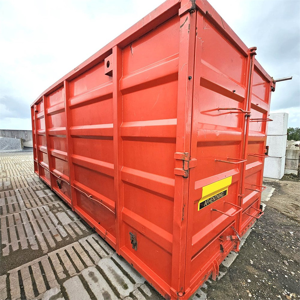 ABC Træfliscontainer med pressening. - Benne ampliroll: photos 4 ABC Træfliscontainer med pressening. - Benne ampliroll: photos 4