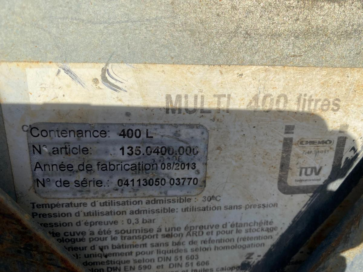 EMILIANA CUVE A CARBURANT 980 E - Matériel de chantier: photos 4 EMILIANA CUVE A CARBURANT 980 E - Matériel de chantier: photos 4