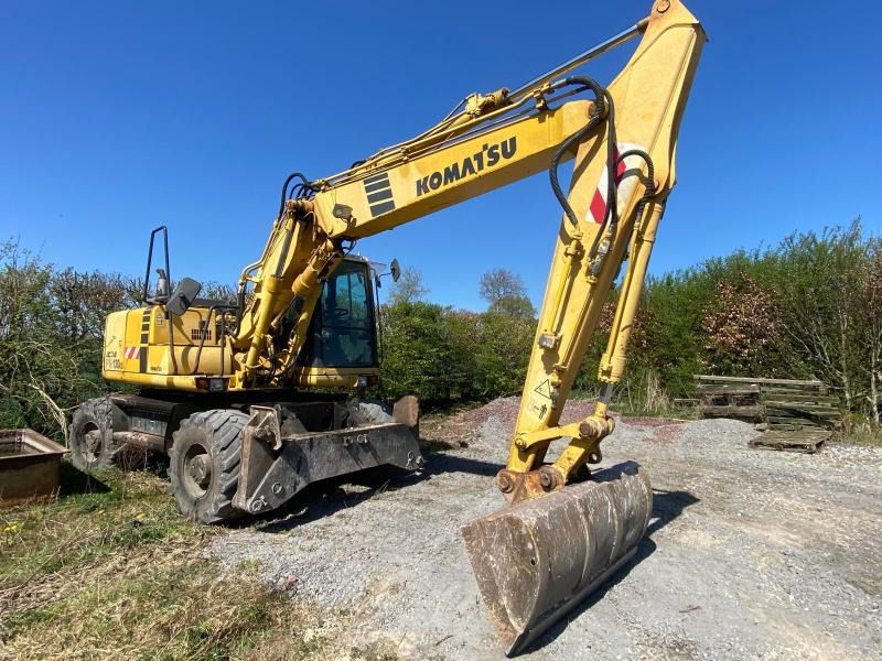 Komatsu PW 130ES-6K - Pelle sur pneus: photos 2 Komatsu PW 130ES-6K - Pelle sur pneus: photos 2