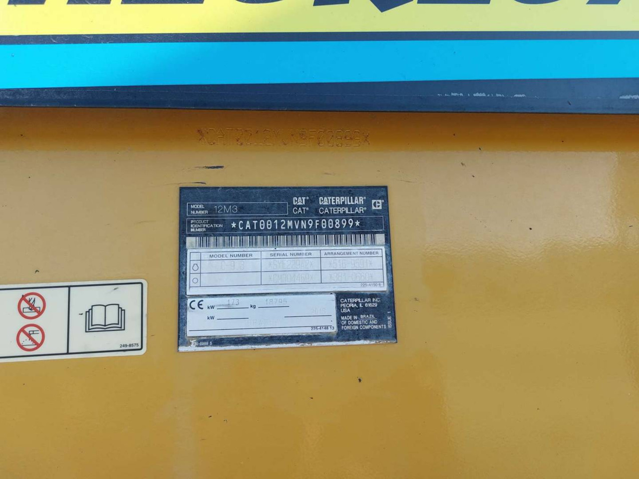 Niveleuse CAT 12M3: photos 25
