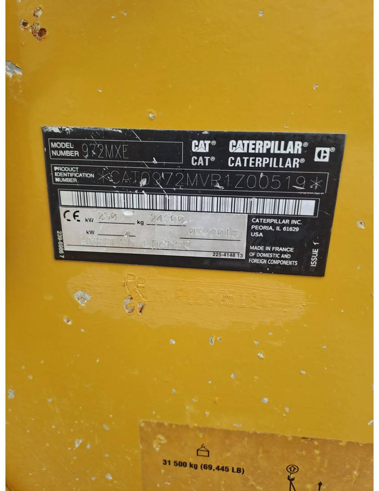 Chargeuse sur pneus CAT 972M XE: photos 7