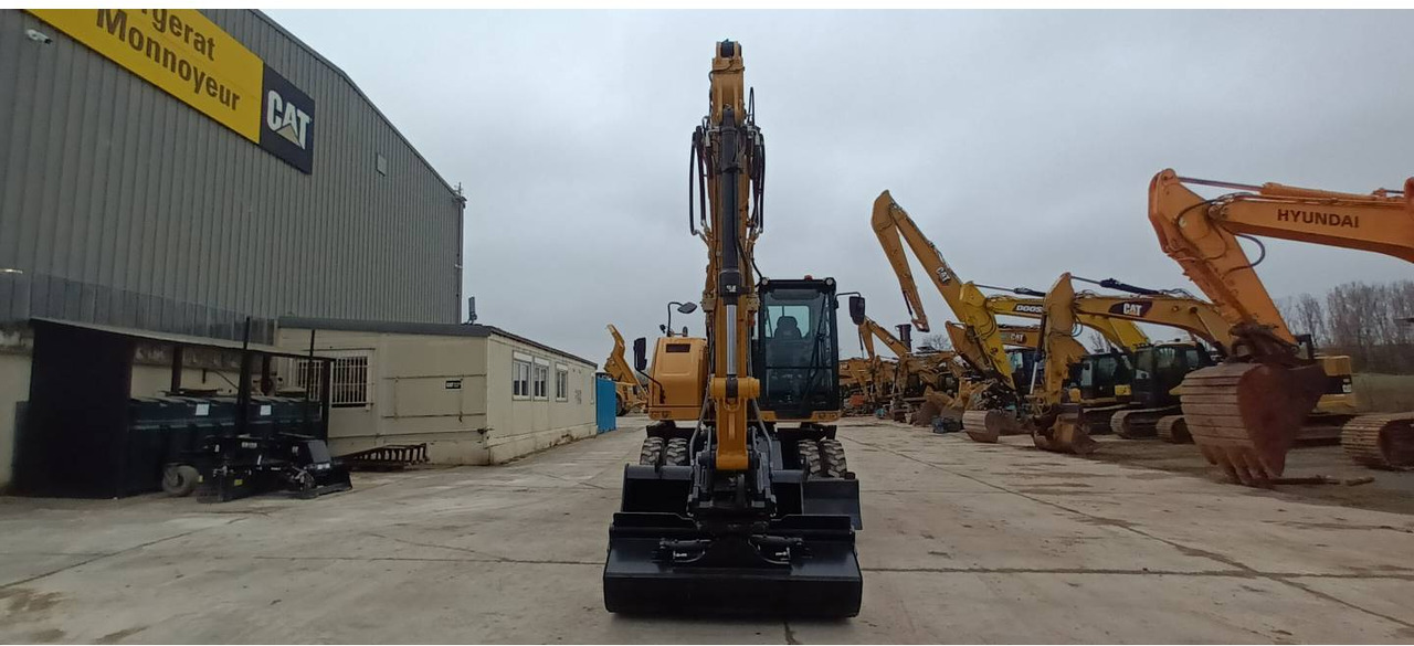 Pelle sur pneus CAT M314: photos 11