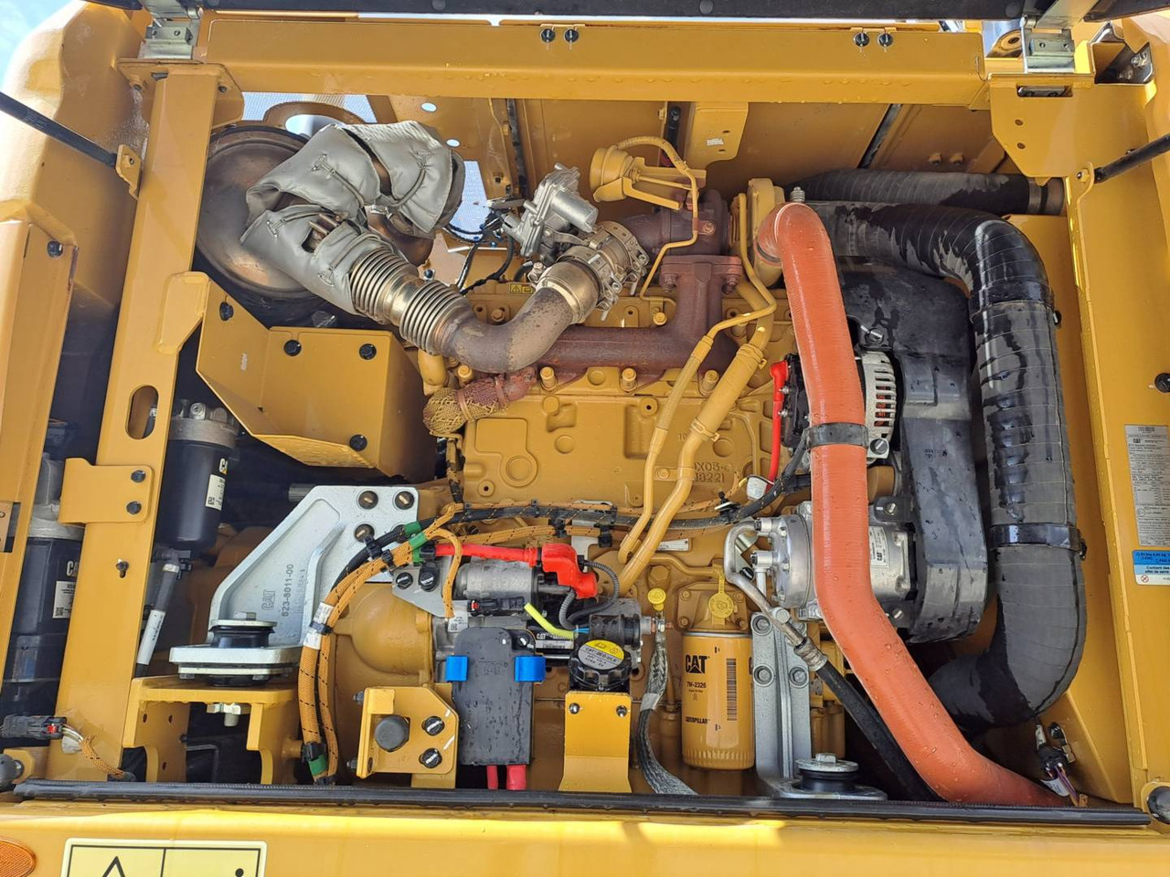 Pelle sur pneus CAT M315: photos 18