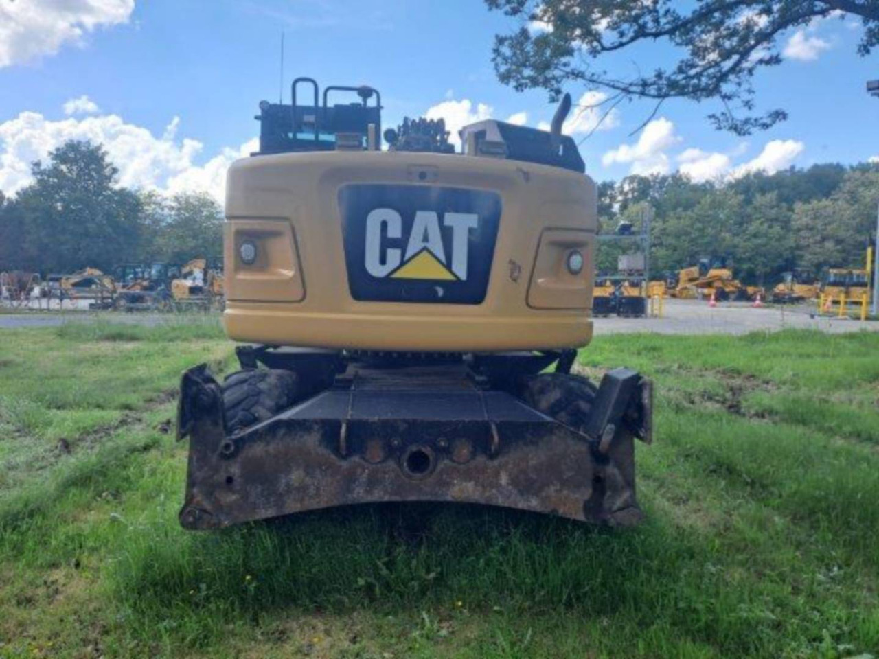 Pelle sur pneus CAT M315F IVC: photos 13