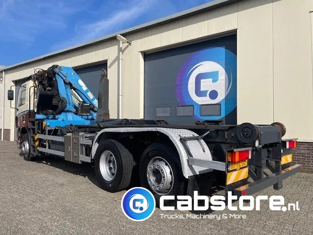 DAF CF 85.340 6X2 Euro 3 - Haakarm containersystem - Hooklift - Abrollkipper - Year 2004 - HMF 1680-K2 Crane - Grua - Ladekran - Autolaadkraan - Camion ampliroll, Camion grue: photos 2 DAF CF 85.340 6X2 Euro 3 - Haakarm containersystem - Hooklift - Abrollkipper - Year 2004 - HMF 1680-K2 Crane - Grua - Ladekran - Autolaadkraan - Camion ampliroll, Camion grue: photos 2