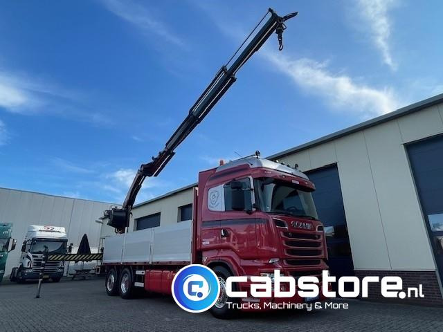 Scania R520 LB6X2*4HNB Euro 6 - Bouwjaar 2013 - Highline - Opticruise - Open box + Palfinger PK 24001-K B Autolaadkraan - Good condition ! - Camion plateau, Camion grue: photos 2 Scania R520 LB6X2*4HNB Euro 6 - Bouwjaar 2013 - Highline - Opticruise - Open box + Palfinger PK 24001-K B Autolaadkraan - Good condition ! - Camion plateau, Camion grue: photos 2