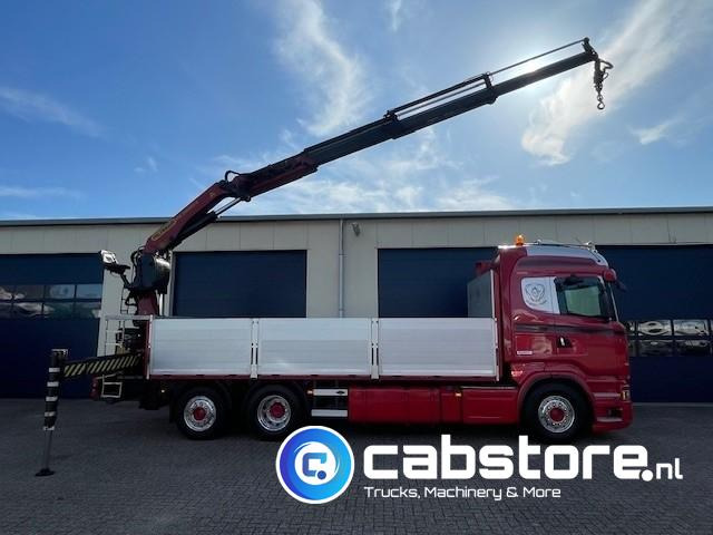 Scania R520 LB6X2*4HNB V8 Euro 6 - Bouwjaar 2013 - Highline - Opticruise - Open box + Palfinger PK 24001-K B Autolaadkraan - Good condition ! - Camion grue: photos 3 Scania R520 LB6X2*4HNB V8 Euro 6 - Bouwjaar 2013 - Highline - Opticruise - Open box + Palfinger PK 24001-K B Autolaadkraan - Good condition ! - Camion grue: photos 3