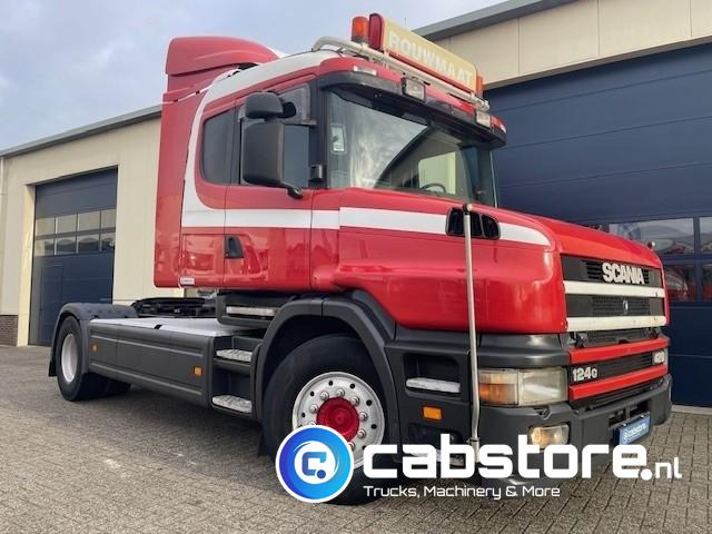 Scania T 124 GA 4X2 NA 420 Euro 3 Torpedo - Bouwjaar 2004 - km 1.186.014 - RETARDER - CT19 Cabine - Hydrauliek unit - Handgeschakelde versnellingsbak - Tracteur routier: photos 1 Scania T 124 GA 4X2 NA 420 Euro 3 Torpedo - Bouwjaar 2004 - km 1.186.014 - RETARDER - CT19 Cabine - Hydrauliek unit - Handgeschakelde versnellingsbak - Tracteur routier: photos 1