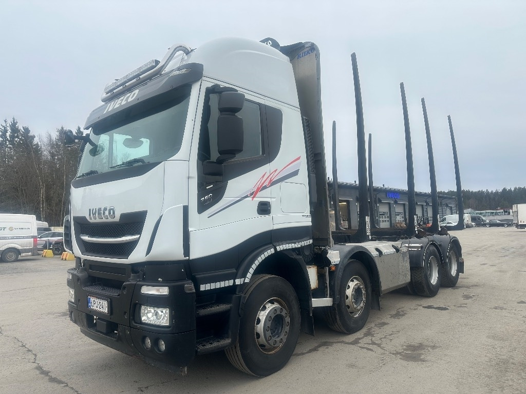 Iveco X-WAY AS340x57 8x4 - Camion grumier: photos 1 Iveco X-WAY AS340x57 8x4 - Camion grumier: photos 1
