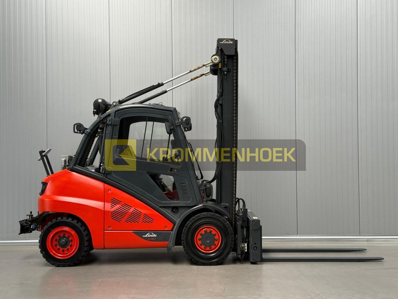 Linde H 50 D Luchtremmen + Aanhangerkoppeling - Chariot élévateur diesel: photos 5 Linde H 50 D Luchtremmen + Aanhangerkoppeling - Chariot élévateur diesel: photos 5