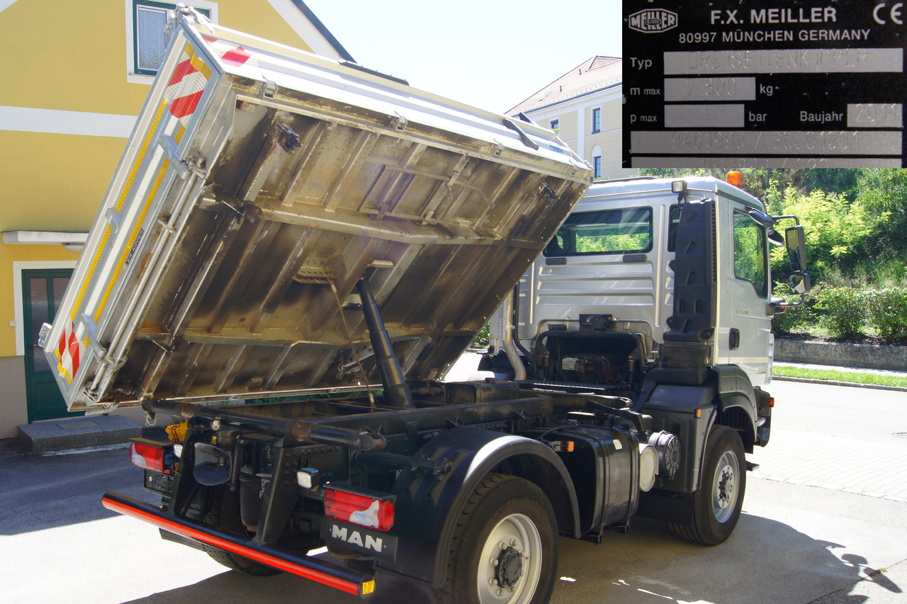 MAN TGM 13.290/4x4/TÜV/Euro 5/einzelbereift/Winterdienst/MEILLER - Camion benne: photos 5 MAN TGM 13.290/4x4/TÜV/Euro 5/einzelbereift/Winterdienst/MEILLER - Camion benne: photos 5