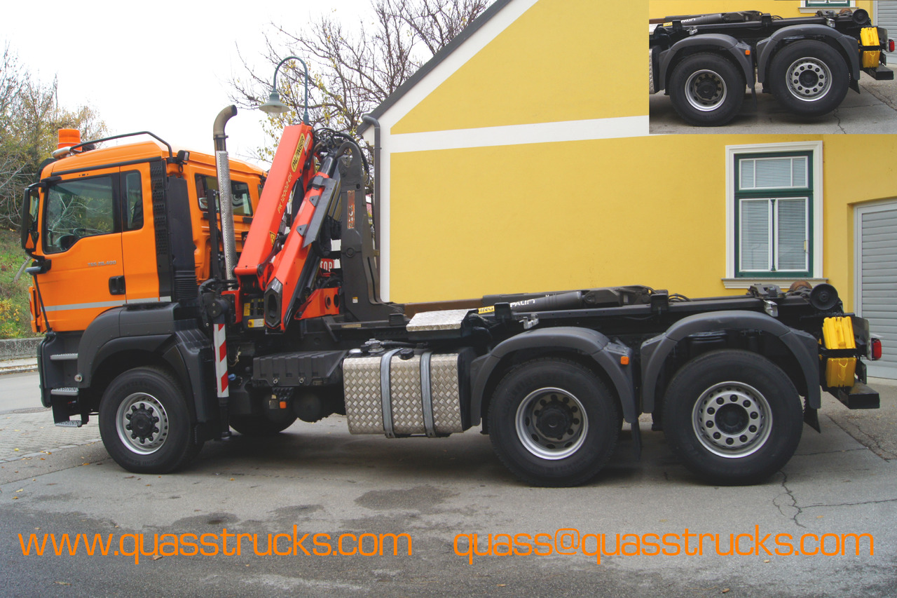 MAN TGS 28.400 BL 6x4-4/TÜV/PK12002/PALIFT/Winterdienst/Salzstreuer/Streuer/Schneepflug - Camion benne, Camion grue: photos 4 MAN TGS 28.400 BL 6x4-4/TÜV/PK12002/PALIFT/Winterdienst/Salzstreuer/Streuer/Schneepflug - Camion benne, Camion grue: photos 4