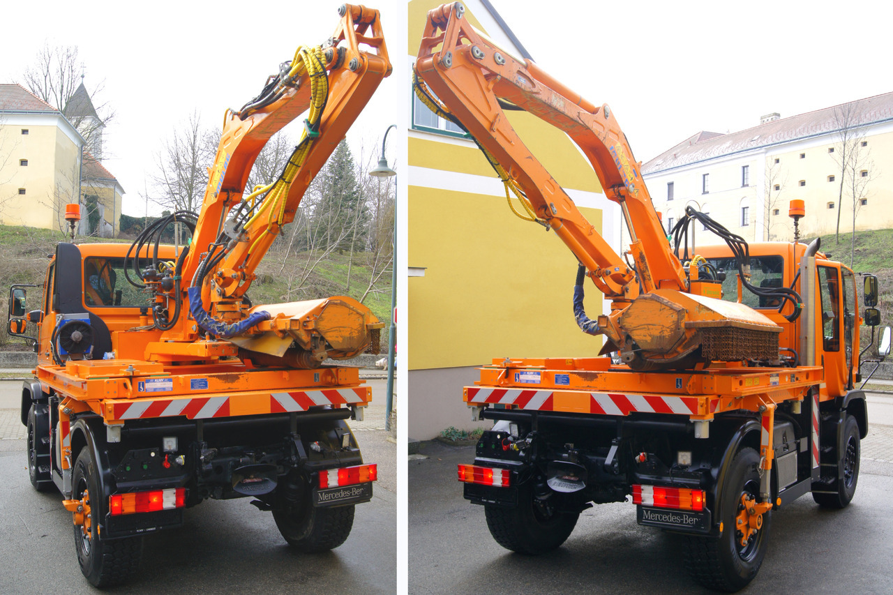 MERCEDES-BENZ Unimog U 400/TÜV/Hydrostat/Mähtür +MULAG MHU 800 - Camion benne: photos 5 MERCEDES-BENZ Unimog U 400/TÜV/Hydrostat/Mähtür +MULAG MHU 800 - Camion benne: photos 5