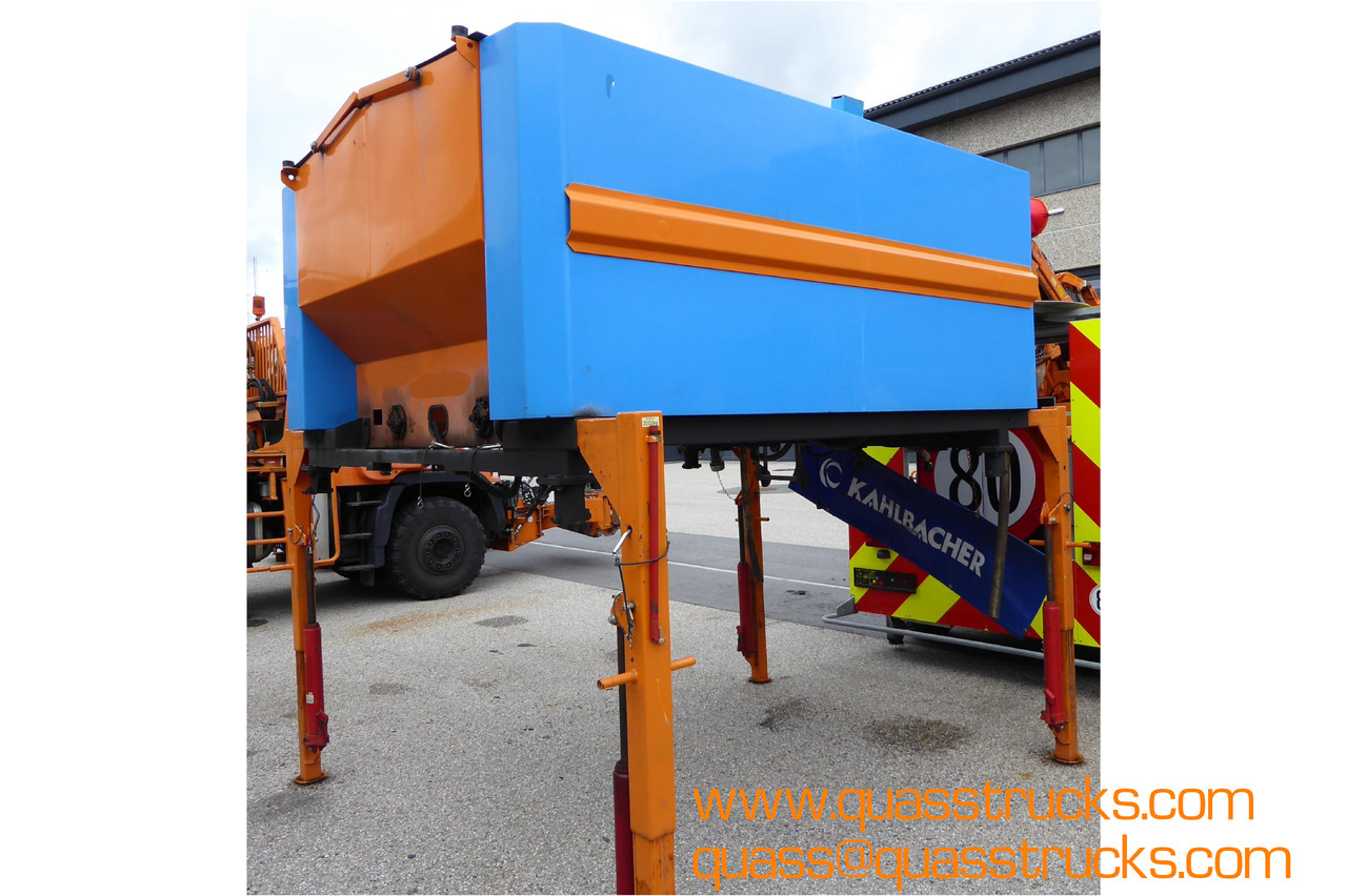 SPRINGER AS 280/Unimog U400 U500/4m³ Feuchtsalzstreuer/Salzstreuer/Streuer - Epandeur de sable: photos 2 SPRINGER AS 280/Unimog U400 U500/4m³ Feuchtsalzstreuer/Salzstreuer/Streuer - Epandeur de sable: photos 2