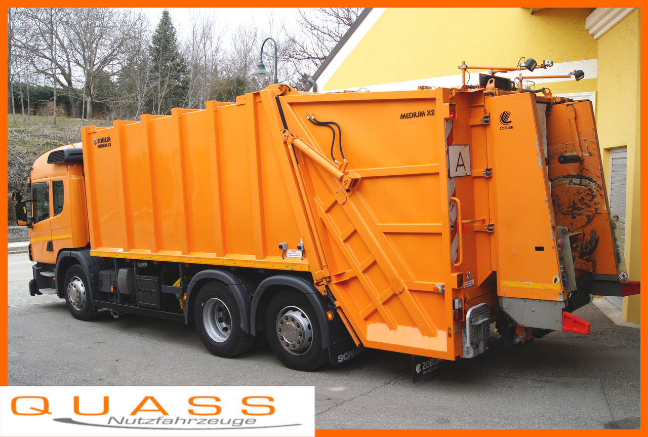 Scania P280 6x2-2/Euro6/ZOELLER MEDIUM X2 C21 Variopress - Benne à ordures ménagères: photos 1 Scania P280 6x2-2/Euro6/ZOELLER MEDIUM X2 C21 Variopress - Benne à ordures ménagères: photos 1