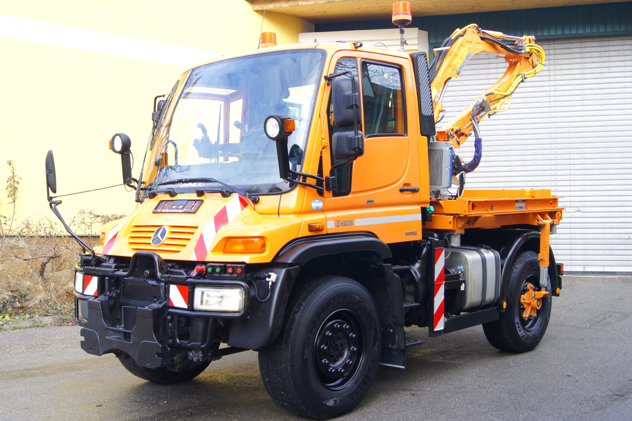 UNIMOG Unimog U 400/TÜV/Hydrostat/Mähtür +MULAG MHU 800 - Camion benne: photos 2 UNIMOG Unimog U 400/TÜV/Hydrostat/Mähtür +MULAG MHU 800 - Camion benne: photos 2