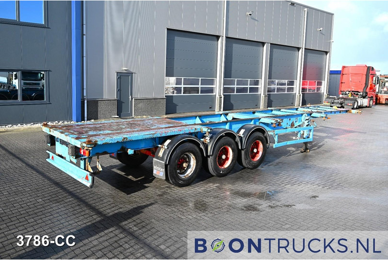 Blumhardt Cont.-Sal 40.24 E FIXED CHASSIS | 2x20-30-40ft * STEEL SUSPENSION * 5450 KG * BPW - Semi-remorque porte-conteneur/ Caisse mobile: photos 1 Blumhardt Cont.-Sal 40.24 E FIXED CHASSIS | 2x20-30-40ft * STEEL SUSPENSION * 5450 KG * BPW - Semi-remorque porte-conteneur/ Caisse mobile: photos 1