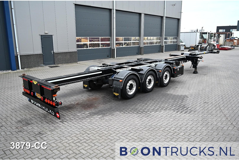 Broshuis MFCC | 2x20-30-40-45ft HC * STUURAS * LIFTAS * CUSTOM OPBOUW * TOP! - Semi-remorque porte-conteneur/ Caisse mobile: photos 2 Broshuis MFCC | 2x20-30-40-45ft HC * STUURAS * LIFTAS * CUSTOM OPBOUW * TOP! - Semi-remorque porte-conteneur/ Caisse mobile: photos 2