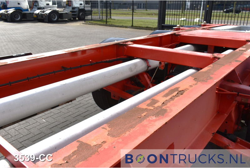 Semi-remorque porte-conteneur/ Caisse mobile Burg BPO 12-27 CCXGX-00 TANK CHASSIS | 20-30ft * 3800 Kg * NL TRAILER: photos 13