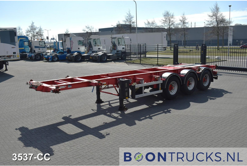 Burg BPO 12 27 CCXGX 01 TANK CHASSIS | 20-30ft * 3850 Kg * ADR * NL TRAILER - Semi-remorque porte-conteneur/ Caisse mobile: photos 4 Burg BPO 12 27 CCXGX 01 TANK CHASSIS | 20-30ft * 3850 Kg * ADR * NL TRAILER - Semi-remorque porte-conteneur/ Caisse mobile: photos 4