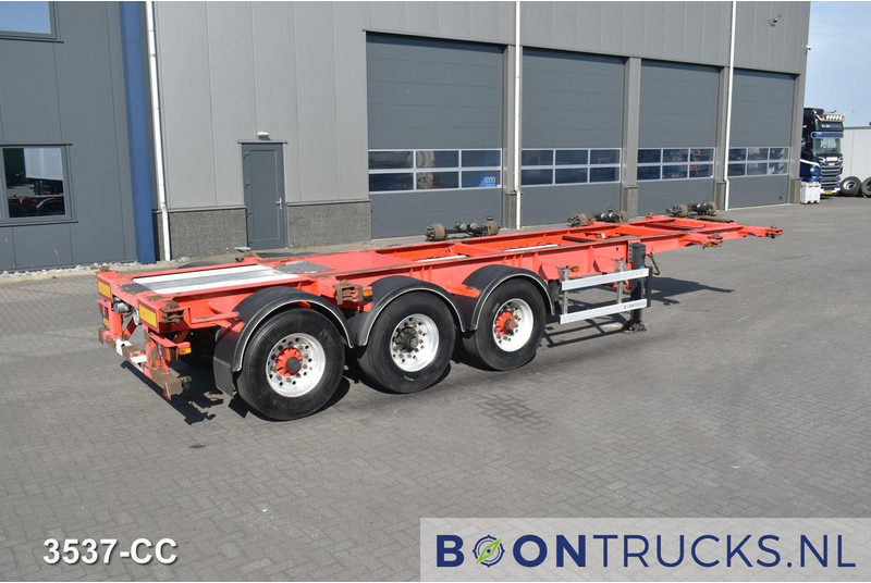 Burg BPO 12 27 CCXGX 01 TANK CHASSIS | 20-30ft * 3850 Kg * ADR * NL TRAILER - Semi-remorque porte-conteneur/ Caisse mobile: photos 1 Burg BPO 12 27 CCXGX 01 TANK CHASSIS | 20-30ft * 3850 Kg * ADR * NL TRAILER - Semi-remorque porte-conteneur/ Caisse mobile: photos 1
