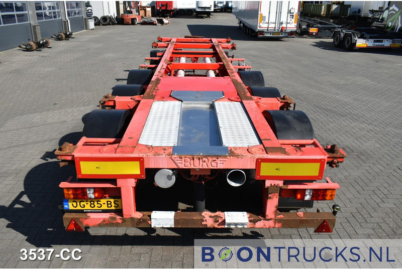 Burg BPO 12 27 CCXGX 01 TANK CHASSIS | 20-30ft * 3850 Kg * ADR * NL TRAILER - Semi-remorque porte-conteneur/ Caisse mobile: photos 2 Burg BPO 12 27 CCXGX 01 TANK CHASSIS | 20-30ft * 3850 Kg * ADR * NL TRAILER - Semi-remorque porte-conteneur/ Caisse mobile: photos 2