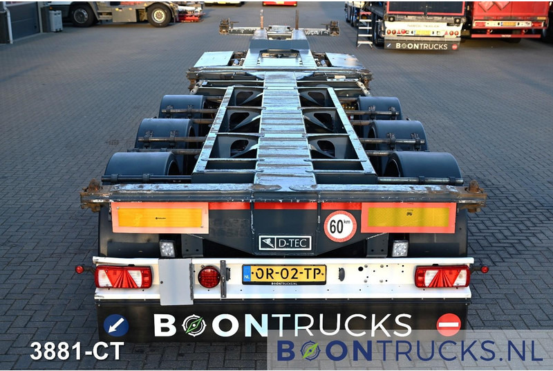 D-Tec COMBITRAILER S-LINE CT-521-S | 2x20-40-45ft HC * 3x STEERING * 4x LIFT AXLE * NL TRAILER * APK 04-2026 - Semi-remorque porte-conteneur/ Caisse mobile: photos 5 D-Tec COMBITRAILER S-LINE CT-521-S | 2x20-40-45ft HC * 3x STEERING * 4x LIFT AXLE * NL TRAILER * APK 04-2026 - Semi-remorque porte-conteneur/ Caisse mobile: photos 5