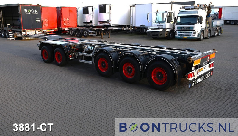 D-Tec COMBITRAILER S-LINE CT-521-S | 2x20-40-45ft HC * 3x STEERING * 4x LIFT AXLE * NL TRAILER * APK 04-2026 - Semi-remorque porte-conteneur/ Caisse mobile: photos 2 D-Tec COMBITRAILER S-LINE CT-521-S | 2x20-40-45ft HC * 3x STEERING * 4x LIFT AXLE * NL TRAILER * APK 04-2026 - Semi-remorque porte-conteneur/ Caisse mobile: photos 2