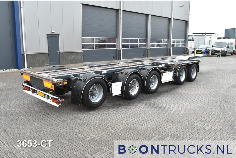 D-Tec CT-60-05D COMBITRAILER | 2x20-30-40-45ft HC * 3x STEERING * 3x LIFT AXLE * NL TRAILER - Semi-remorque porte-conteneur/ Caisse mobile: photos 1 D-Tec CT-60-05D COMBITRAILER | 2x20-30-40-45ft HC * 3x STEERING * 3x LIFT AXLE * NL TRAILER - Semi-remorque porte-conteneur/ Caisse mobile: photos 1