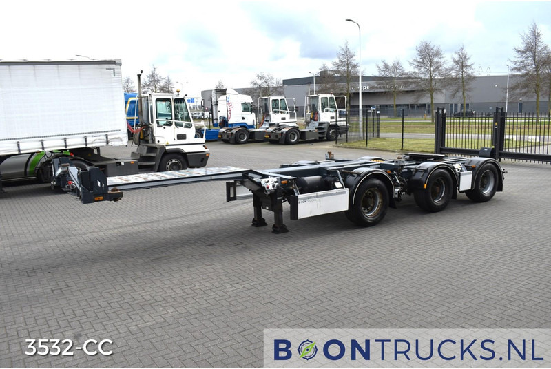 D-Tec CTD-40-03D COMBIDOLLY | LZV * 20ft * STUURAS * LIFTAS * NL TRAILER * APK 07-2025 - Semi-remorque porte-conteneur/ Caisse mobile: photos 5 D-Tec CTD-40-03D COMBIDOLLY | LZV * 20ft * STUURAS * LIFTAS * NL TRAILER * APK 07-2025 - Semi-remorque porte-conteneur/ Caisse mobile: photos 5