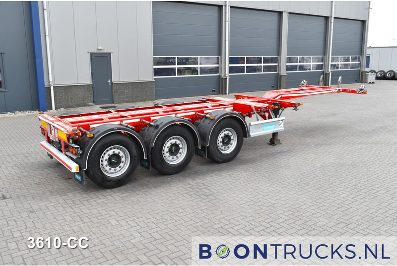 D-Tec FLEXITRAILER | 2x20-30-40-45ft HC * 2x LIFT AXLE * 2x EXTENDABLE * DISC BRAKES - Semi-remorque porte-conteneur/ Caisse mobile: photos 1 D-Tec FLEXITRAILER | 2x20-30-40-45ft HC * 2x LIFT AXLE * 2x EXTENDABLE * DISC BRAKES - Semi-remorque porte-conteneur/ Caisse mobile: photos 1