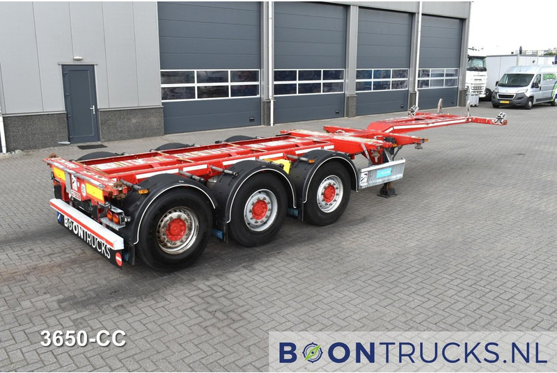 D-Tec FLEXITRAILER | 2x20-30-40-45ft HC * 2x LIFT AXLE * 2x EXTENDABLE * MOT 11-2025 - Semi-remorque porte-conteneur/ Caisse mobile: photos 1 D-Tec FLEXITRAILER | 2x20-30-40-45ft HC * 2x LIFT AXLE * 2x EXTENDABLE * MOT 11-2025 - Semi-remorque porte-conteneur/ Caisse mobile: photos 1