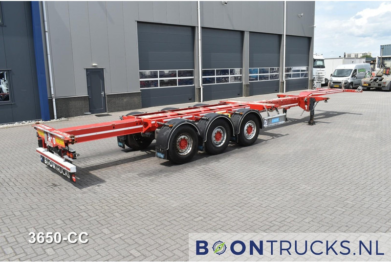 D-Tec FLEXITRAILER | 2x20-30-40-45ft HC * 2x LIFT AXLE * 2x EXTENDABLE * MOT 11-2025 - Semi-remorque porte-conteneur/ Caisse mobile: photos 2 D-Tec FLEXITRAILER | 2x20-30-40-45ft HC * 2x LIFT AXLE * 2x EXTENDABLE * MOT 11-2025 - Semi-remorque porte-conteneur/ Caisse mobile: photos 2