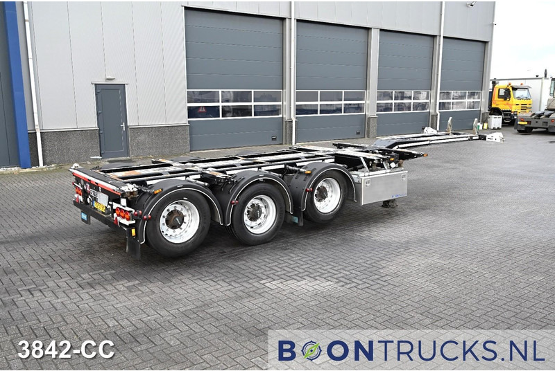 D-Tec FLEXITRAILER | 2x20-30-40-45ft HC * 2x LIFT AXLE * 3x EXTENDABLE * ADR * APK 10-2026 * NL TRAILER - Semi-remorque porte-conteneur/ Caisse mobile: photos 1 D-Tec FLEXITRAILER | 2x20-30-40-45ft HC * 2x LIFT AXLE * 3x EXTENDABLE * ADR * APK 10-2026 * NL TRAILER - Semi-remorque porte-conteneur/ Caisse mobile: photos 1
